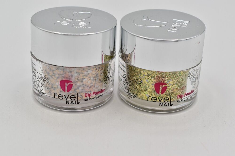 Revel Dip Powder January GOR 2022 Sassy DOR20-4 0.5oz Glitter LOT NEW RARE